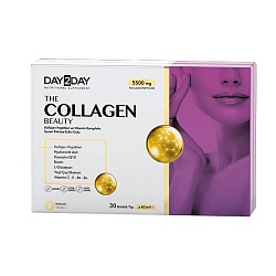 Питьевой коллаген Day2Day The Collagen beauty 30 Daily Tube 30 тюбиков